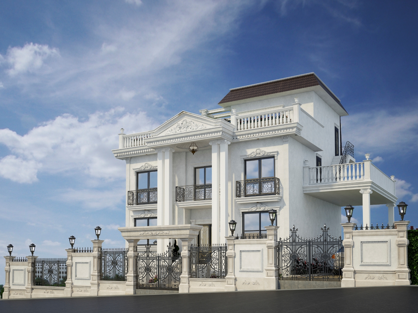 White Diamond Palace render