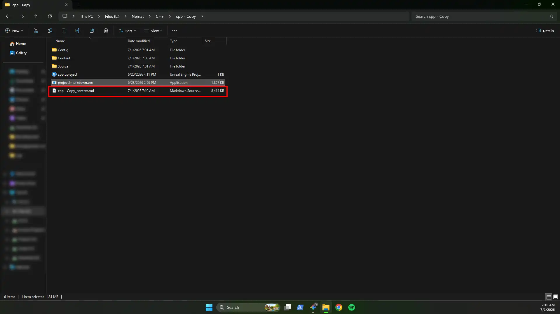 Generated context file finalized and ready